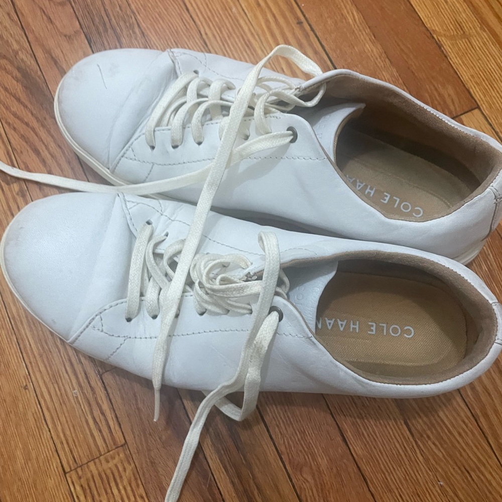 Cole Haan White and Tan Men's Shoes